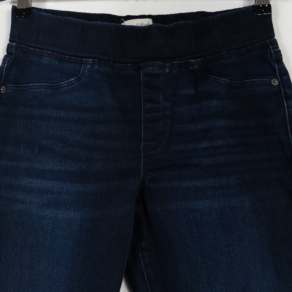 Universal Thread Jeans Womens 6/28R Blue High Rise Pull On Jegging Dark Wash - Picture 2 of 9